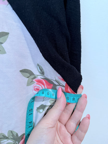 Nooz Floral Print Tunic Top Size U/Arm to U/Arm 50cm