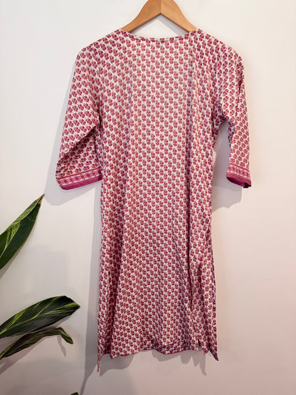 Brand Unknown Kurti/Kurta Tunic Size 40 | U/Arm to U/Arm 47cm
