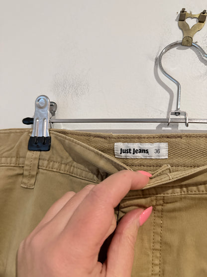 Just Jeans Stretch Chino Shorts Size Waist 72cm