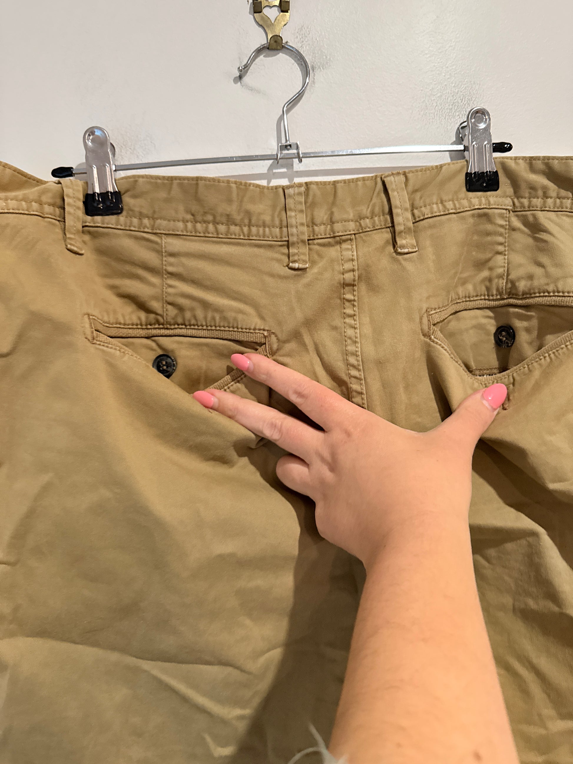 Just Jeans Stretch Chino Shorts Size Waist 72cm