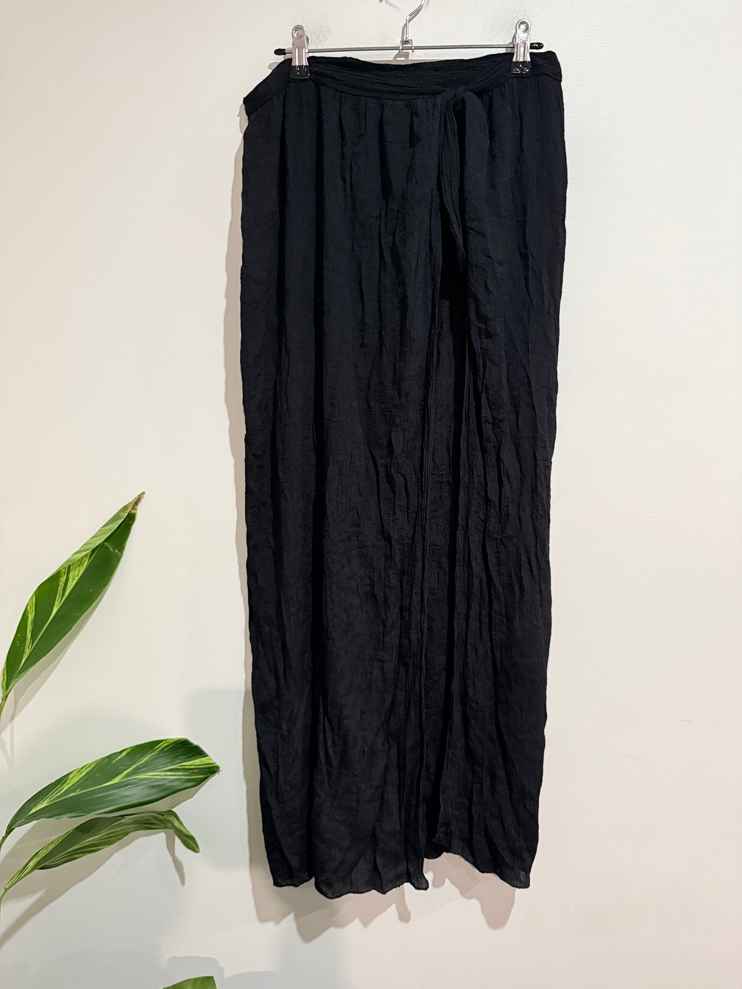 Shein Wide-leg Pull-on Pants Size L