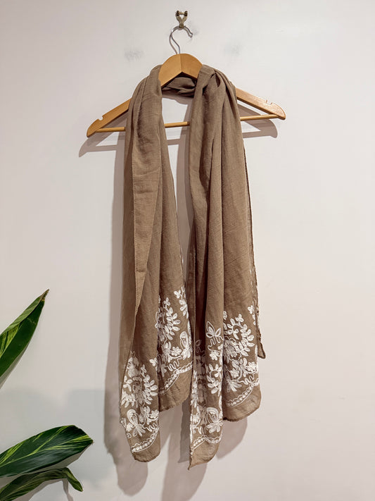 Embroidered Scarf