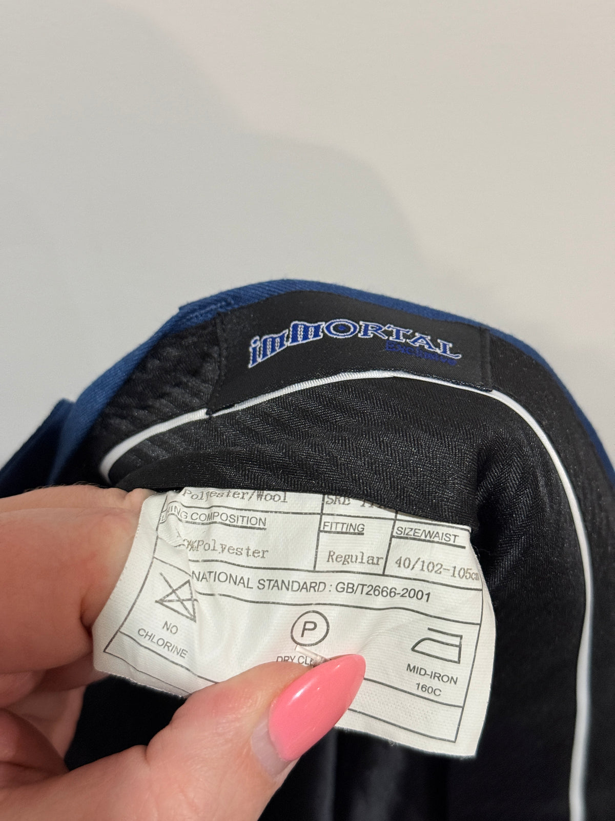 Immortal Stretch Dress Pants Size 40/102-105cm