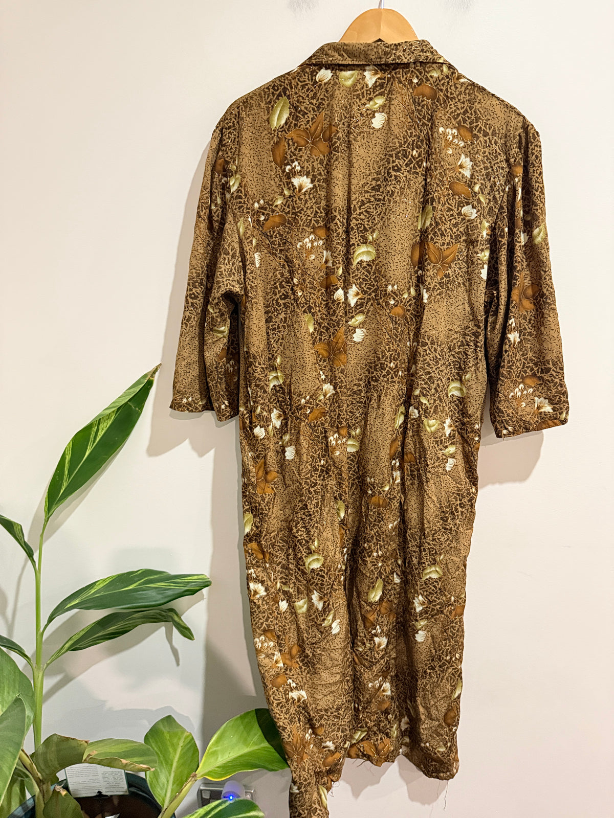 Patterned Maxi Dress Size U/Arm to U/Arm 61cm