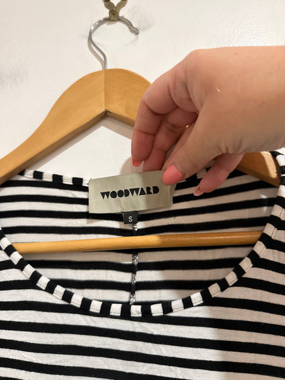 Woodward Striped T-shirt Dress Size S
