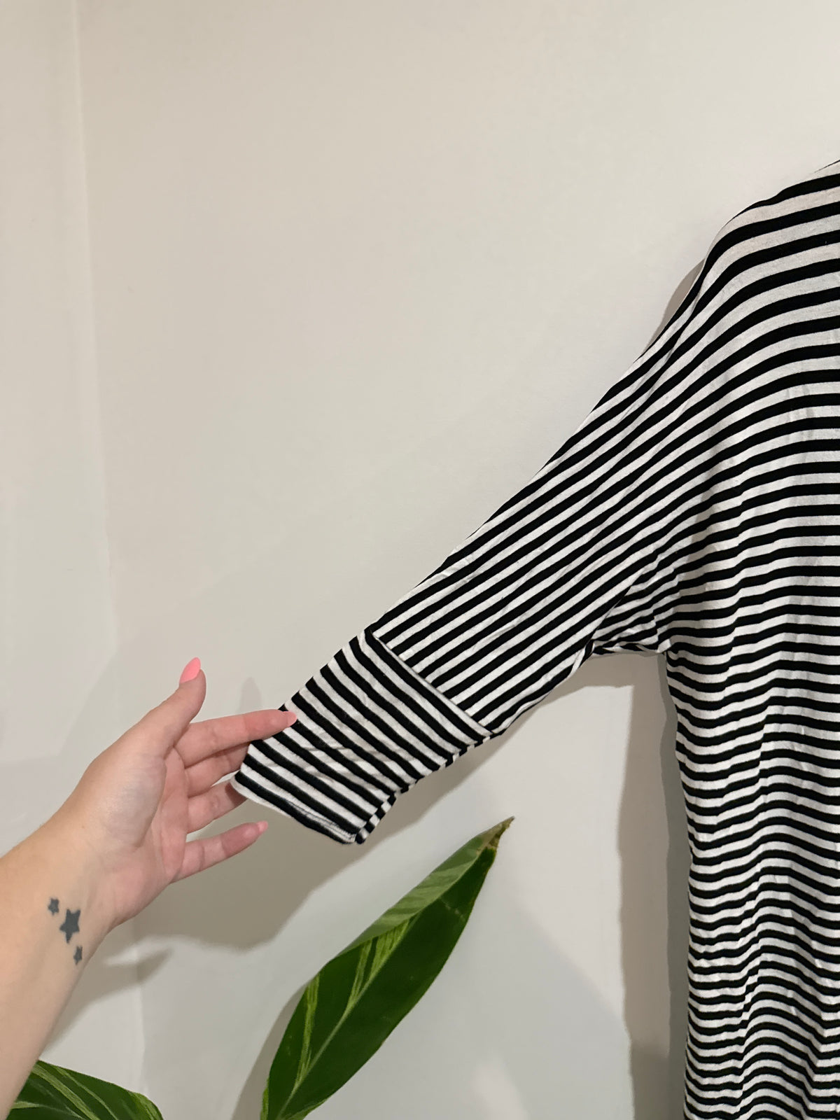 Woodward Striped T-shirt Dress Size S