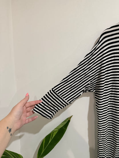 Woodward Striped T-shirt Dress Size S