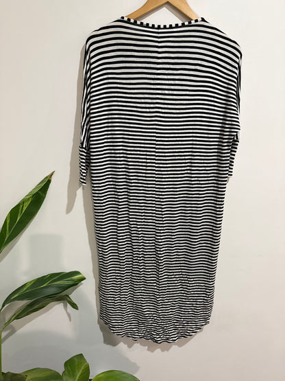 Woodward Striped T-shirt Dress Size S
