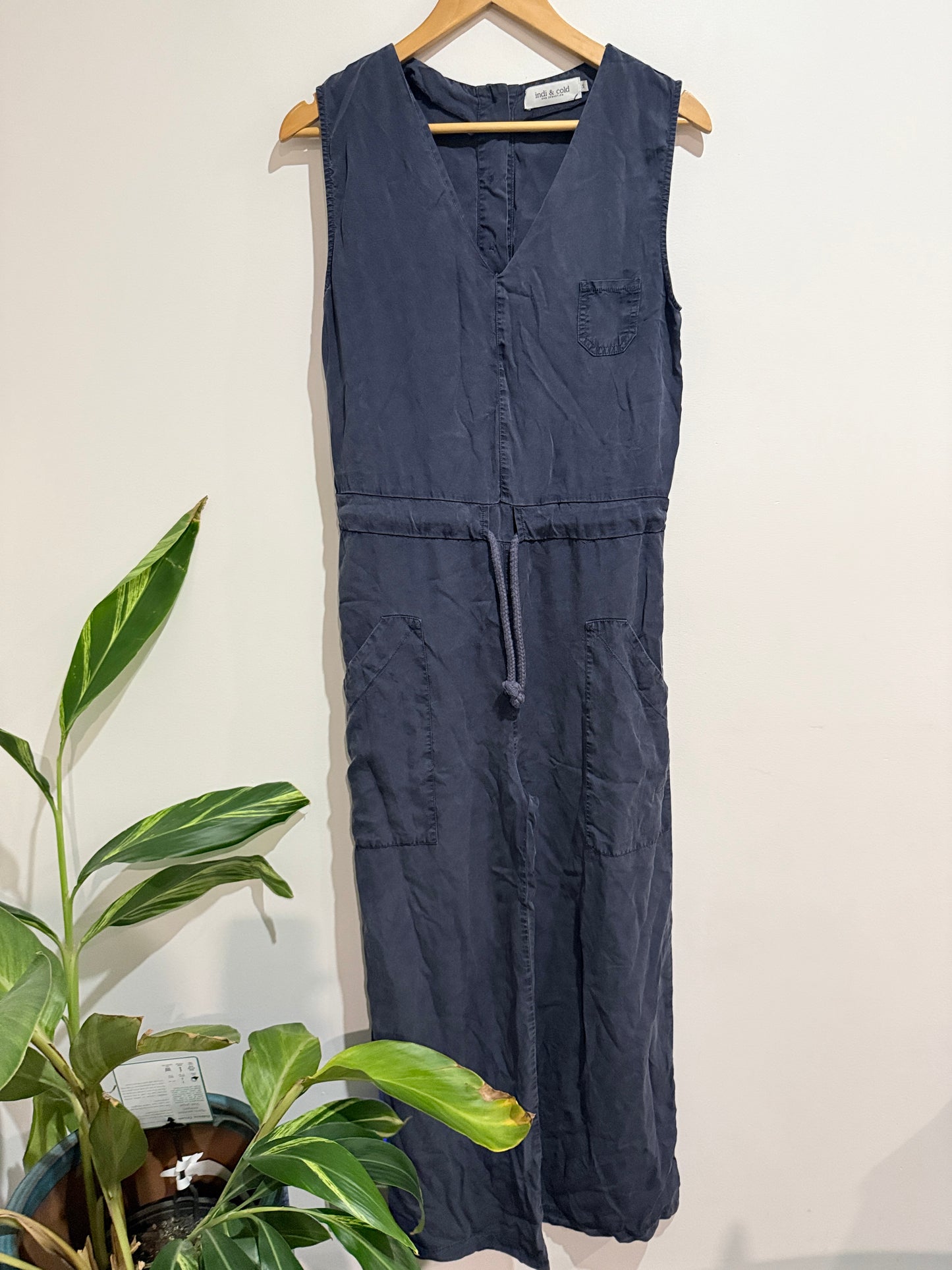 Indi & Cold Maxi Jumpsuit Size S