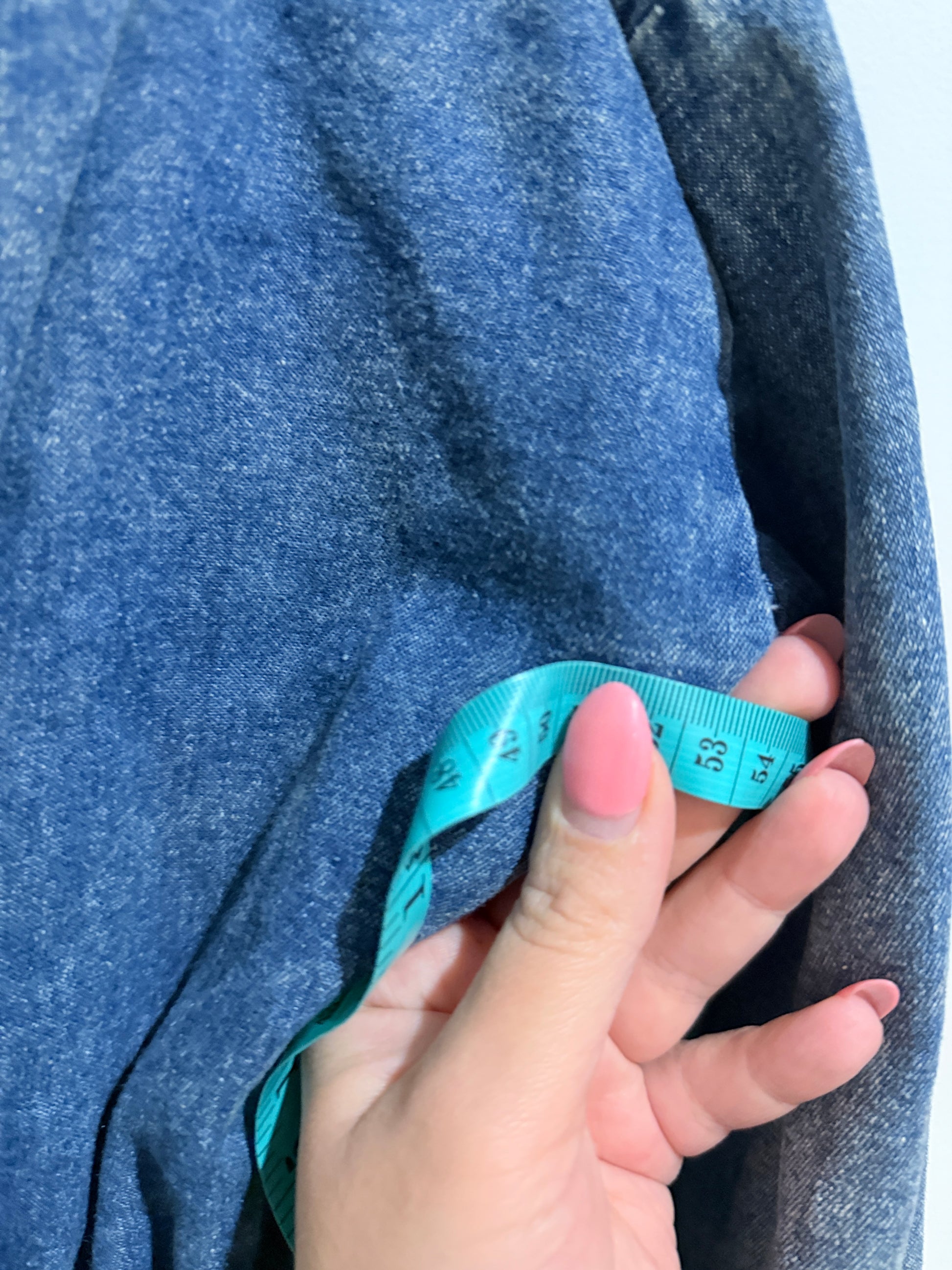 Brand Unknown Denim Jacket Size U/Arm to U/Arm 54cm