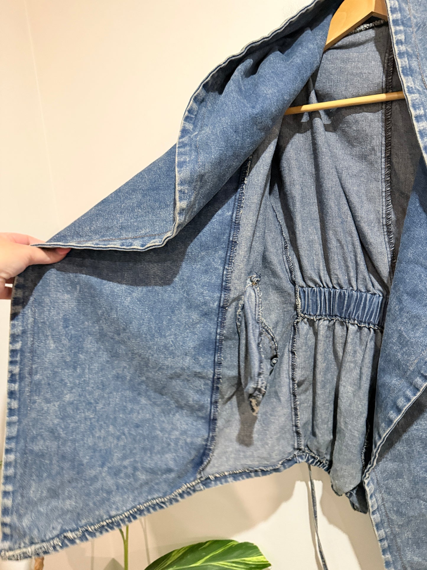 Brand Unknown Denim Jacket Size U/Arm to U/Arm 54cm