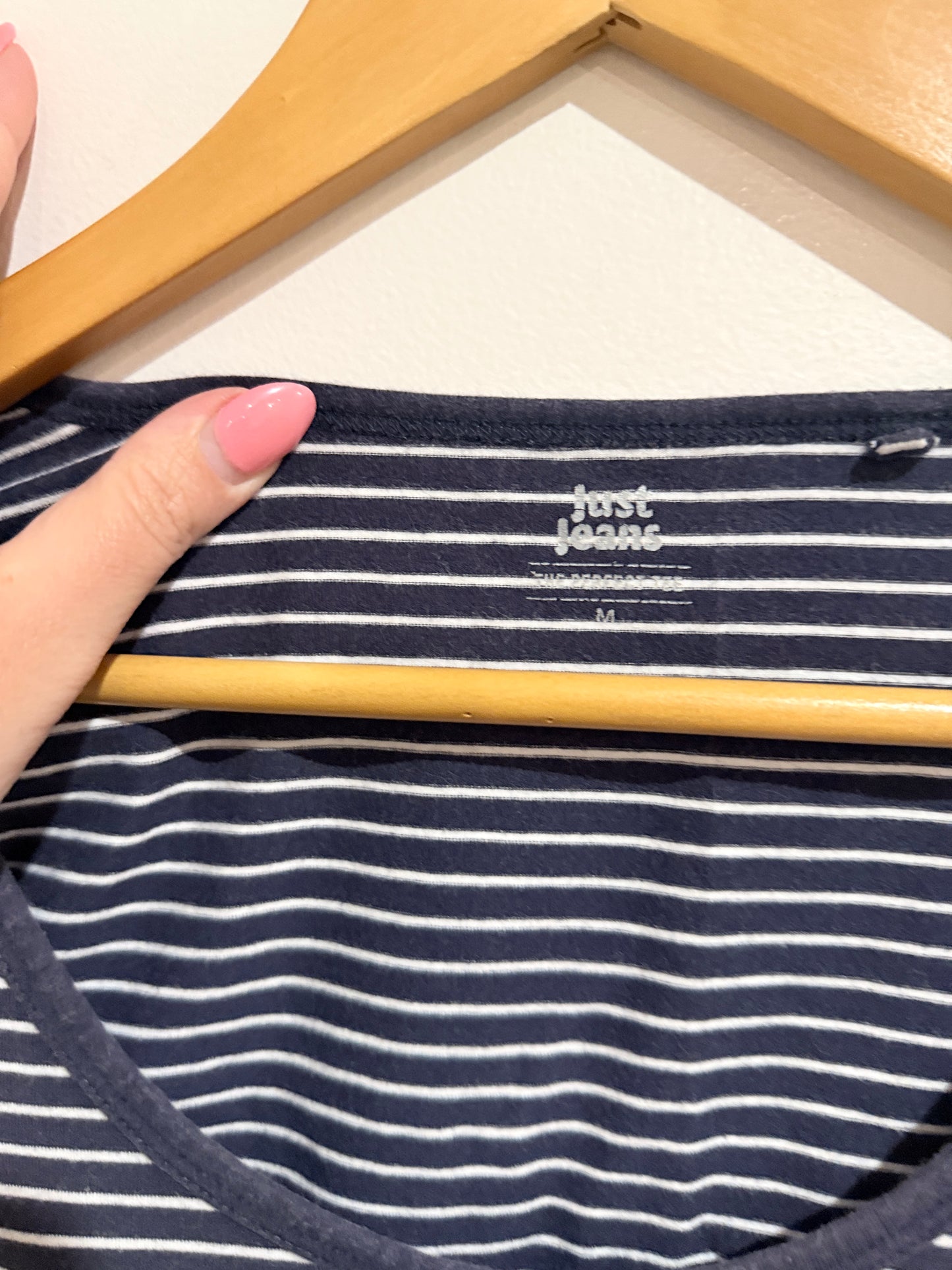 Just Jeans Striped T-shirt Size M