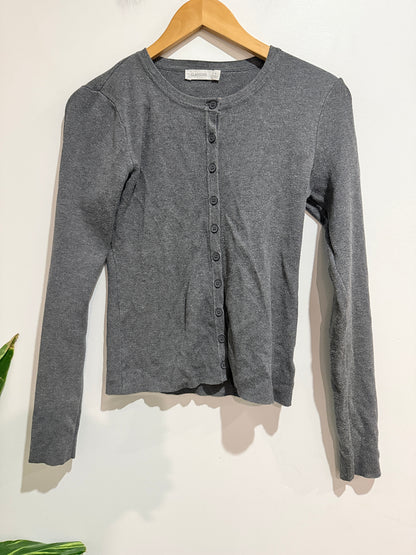 Glassons Ribbed Cardigan Size L