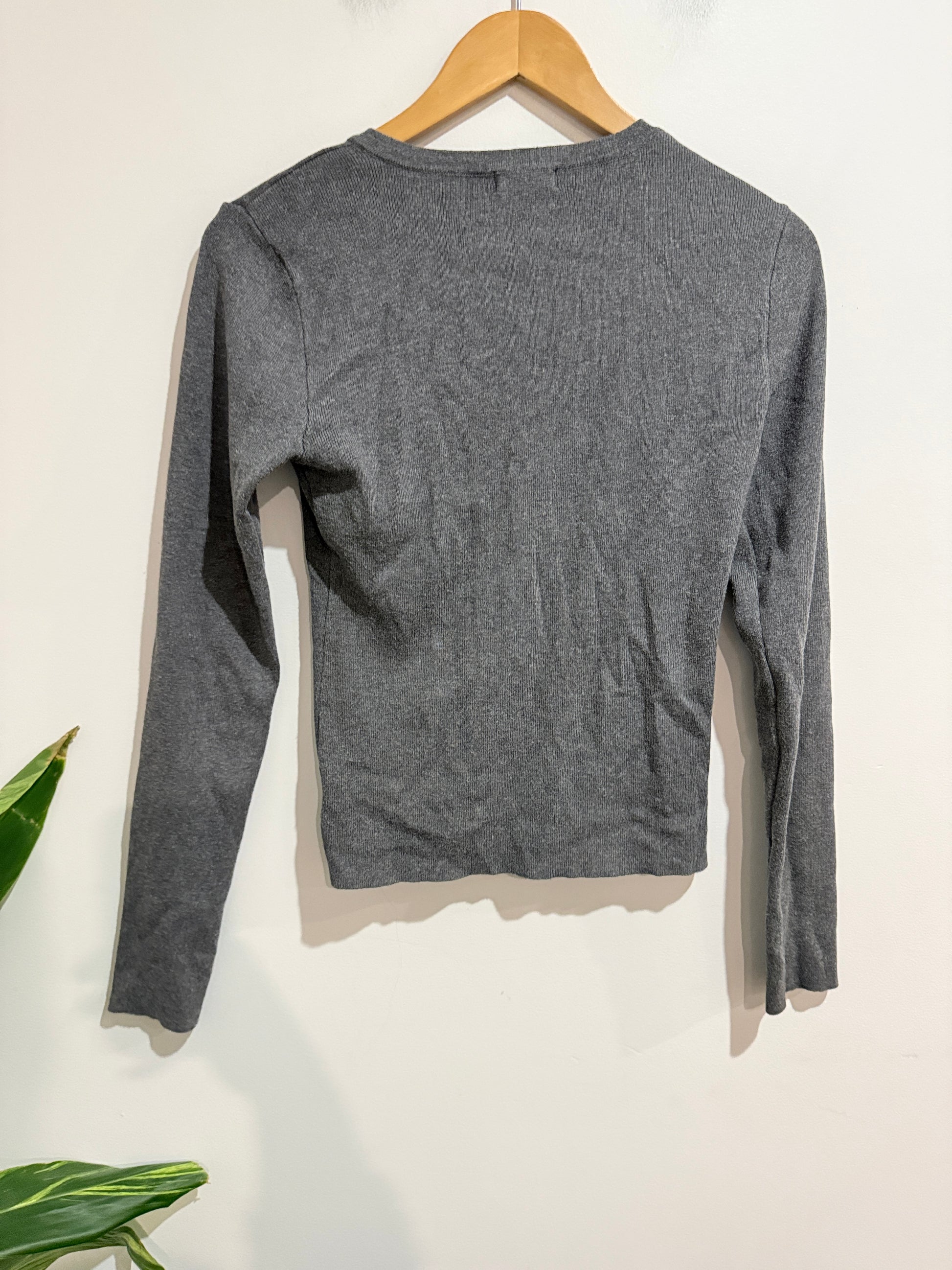 Glassons Ribbed Cardigan Size L