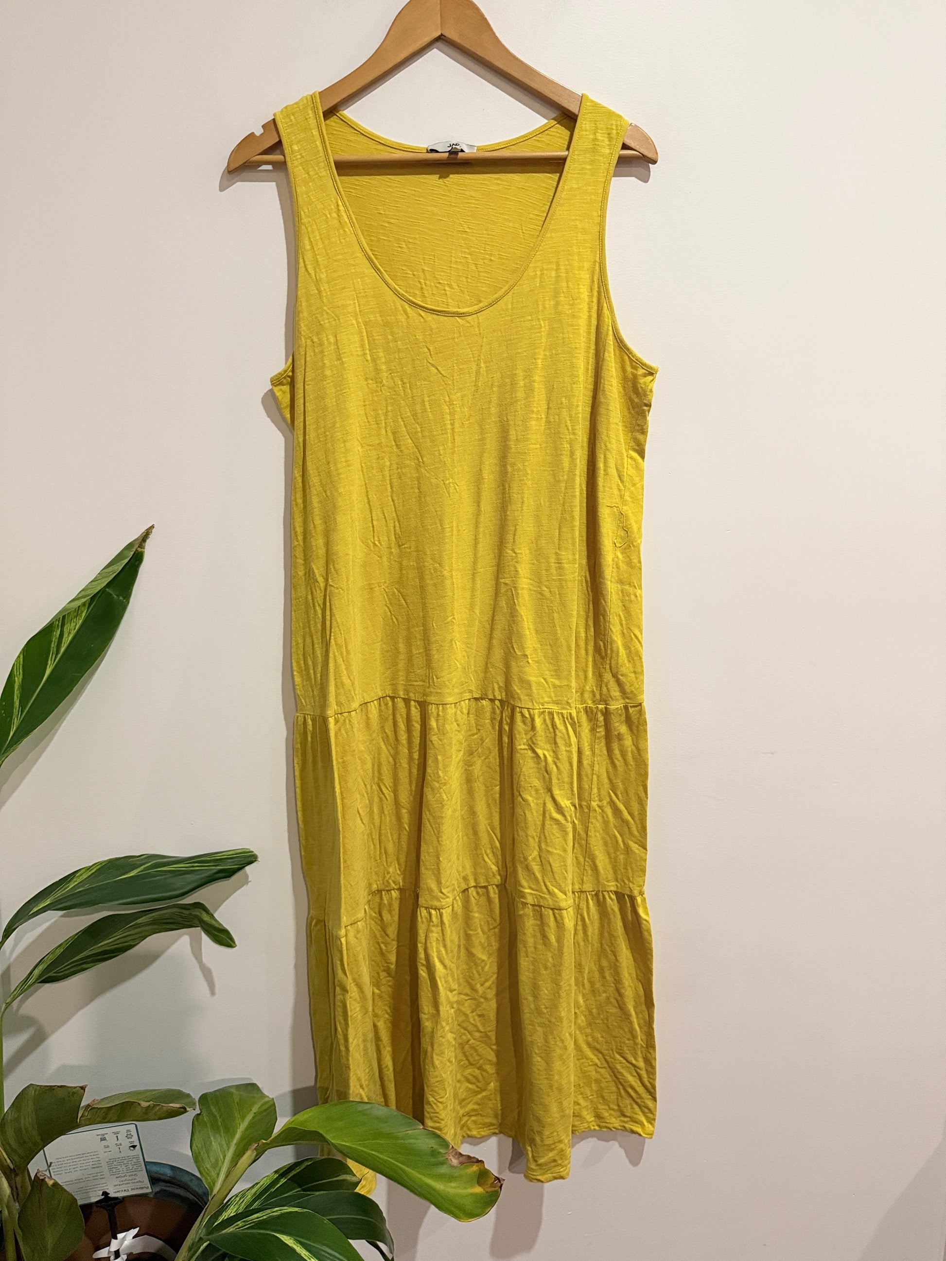 Jag Tiered Sleeveless Dress Size 16