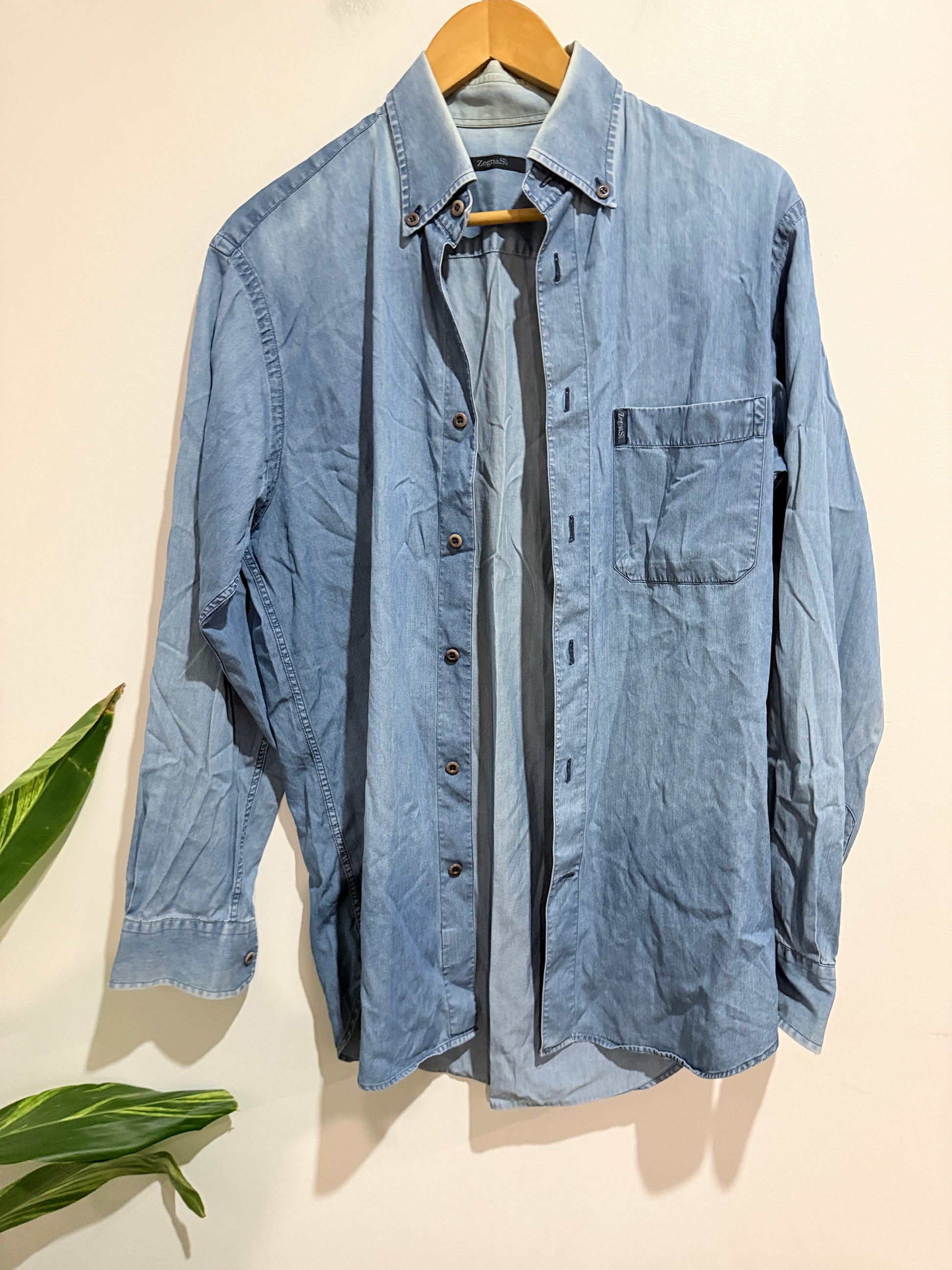 Zegna Denim Shirt Size S