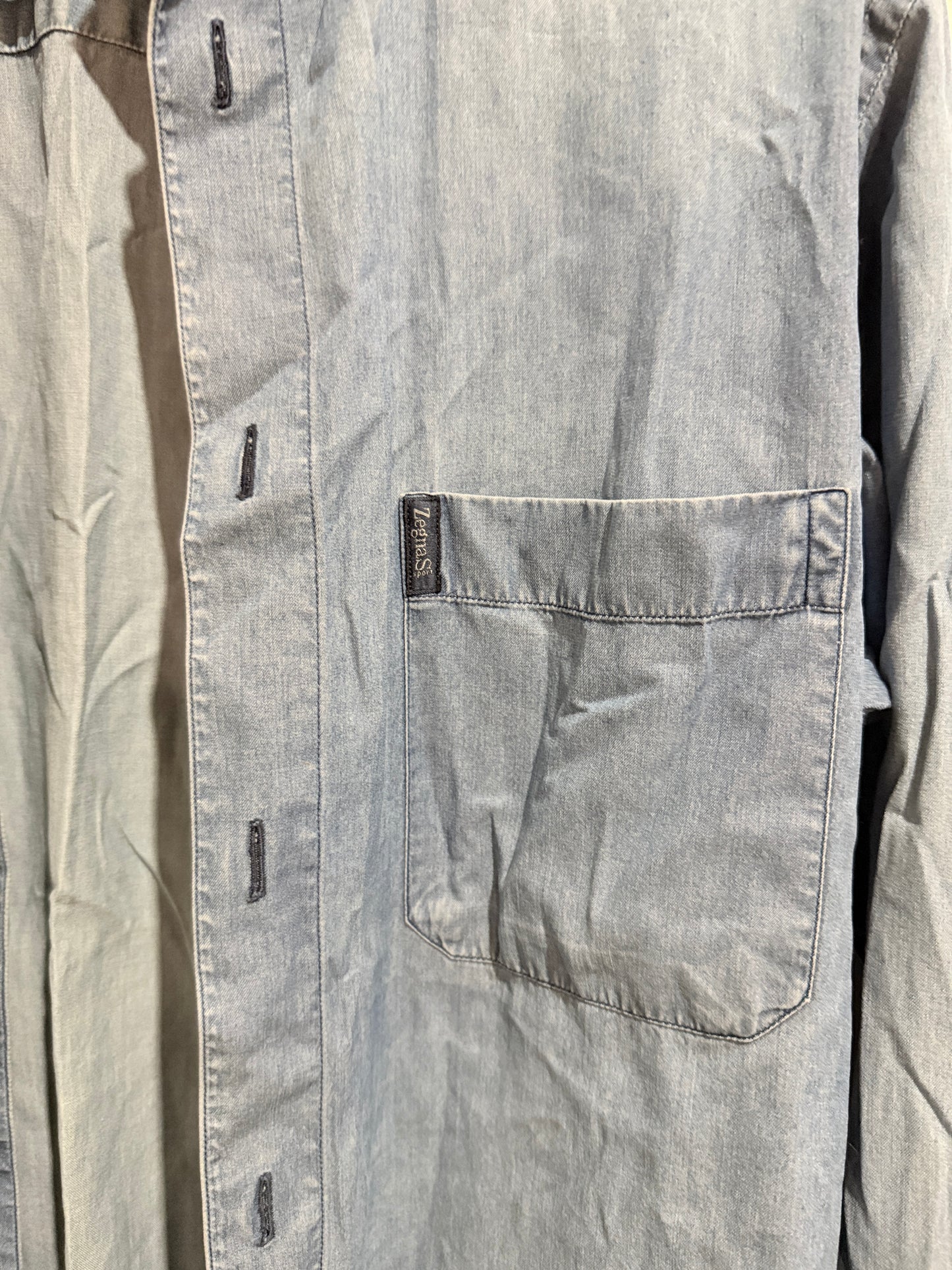 Zegna Denim Shirt Size S