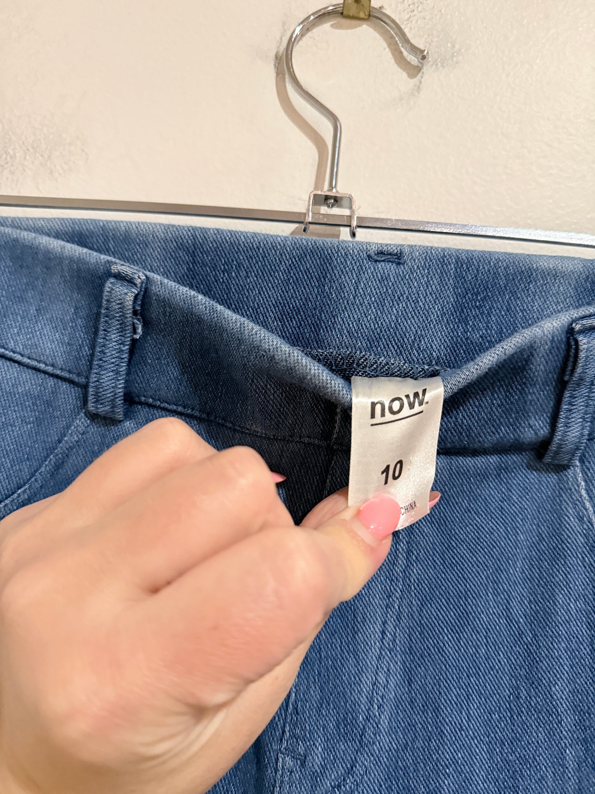 Now Skinny Pull-on Jeans Size 10