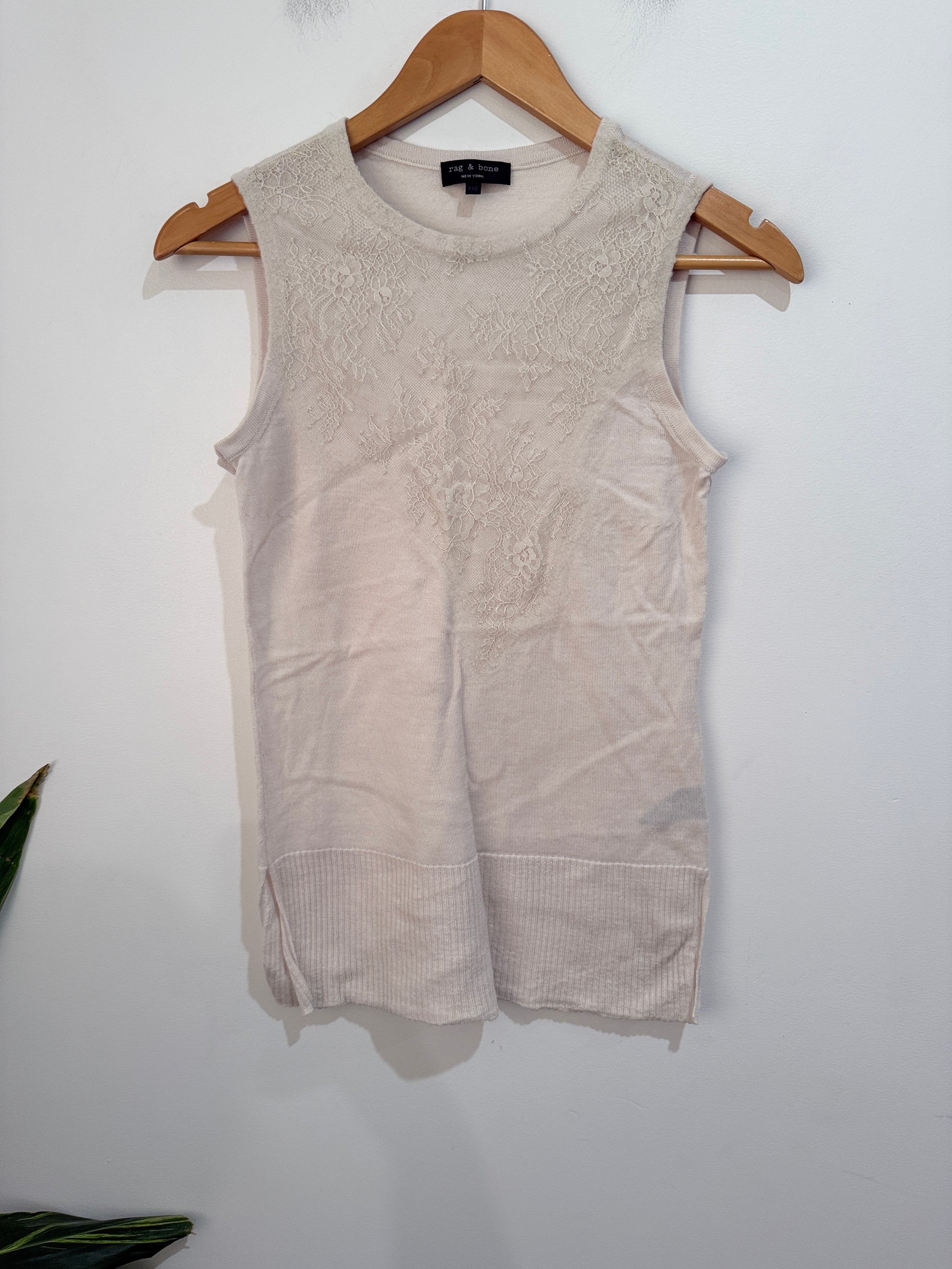 Rag & Bone Knit Sleeveless Tank Top Size XXS
