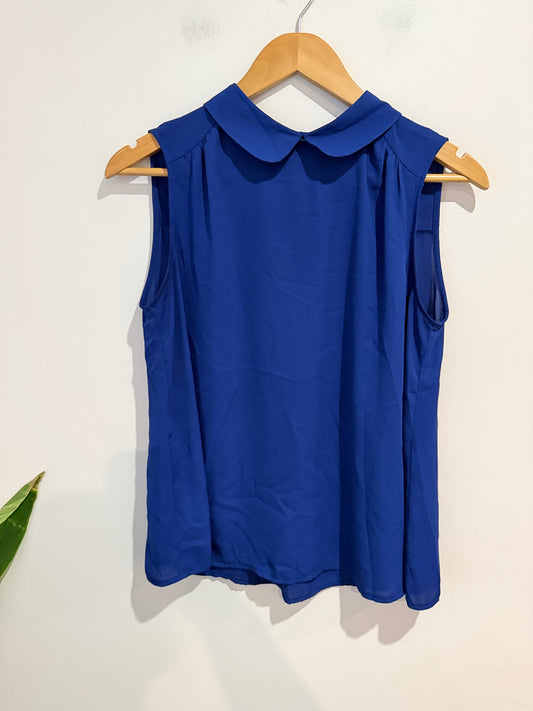 Paul Mark Sleeveless Top Size 40 | U/Arm to U/Arm 48cm