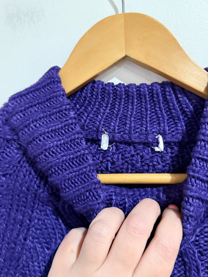 H & M Cable Knit Sweater Size XS