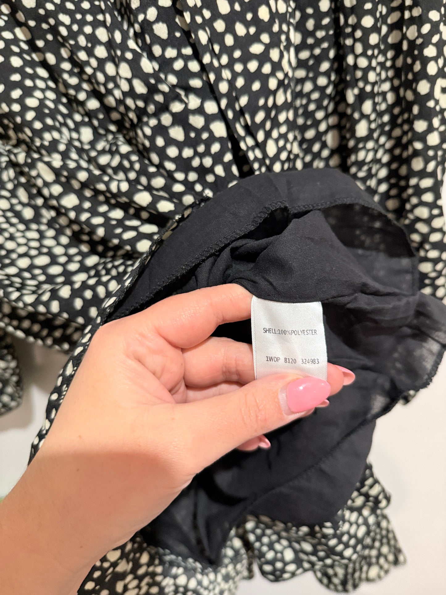 Brand Unknown Tunic-style Mini Dress Size U/Arm to U/Arm 48cm