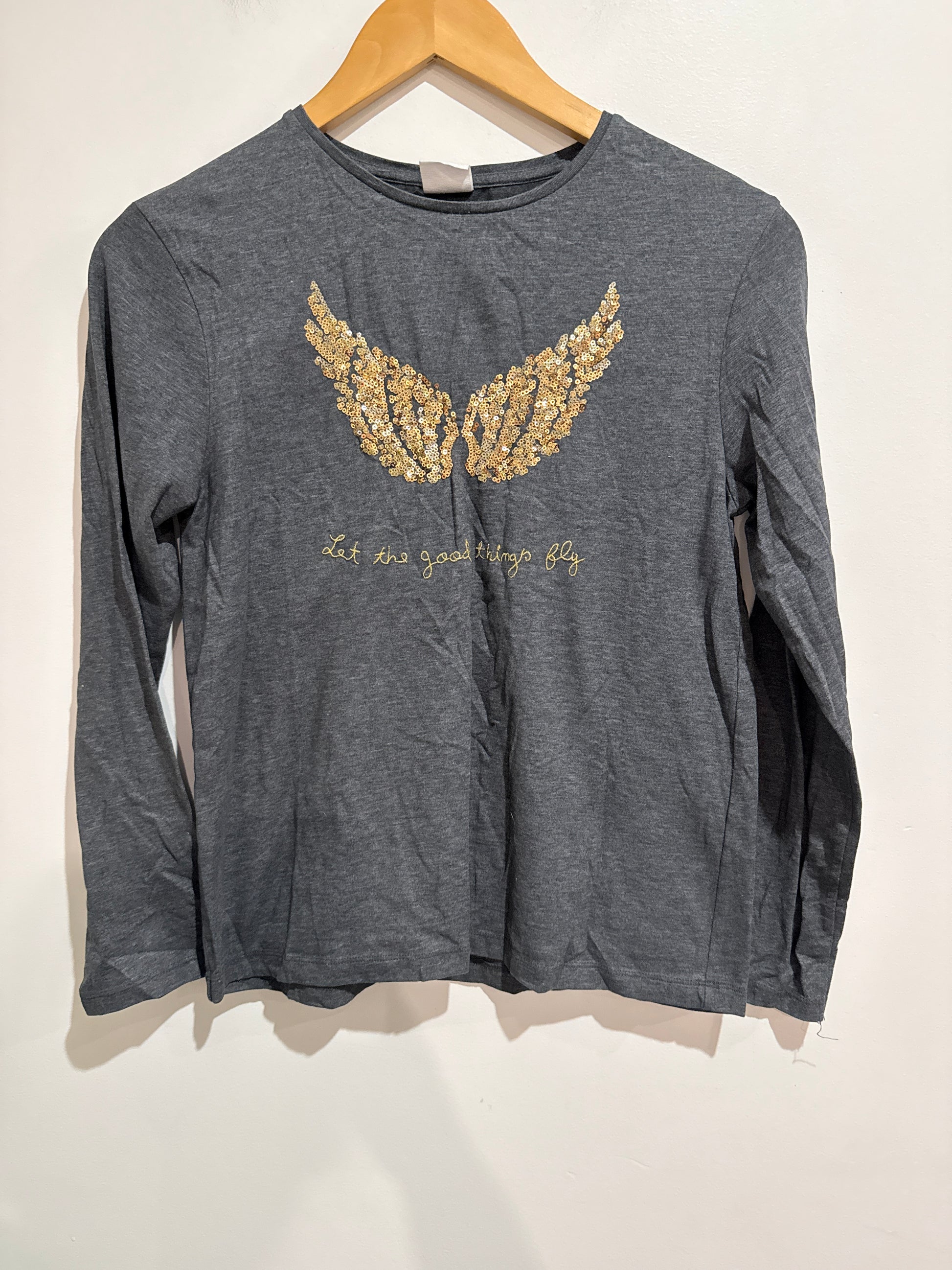 Zara Long-sleeve T-shirt Size 13-14 | 164cm