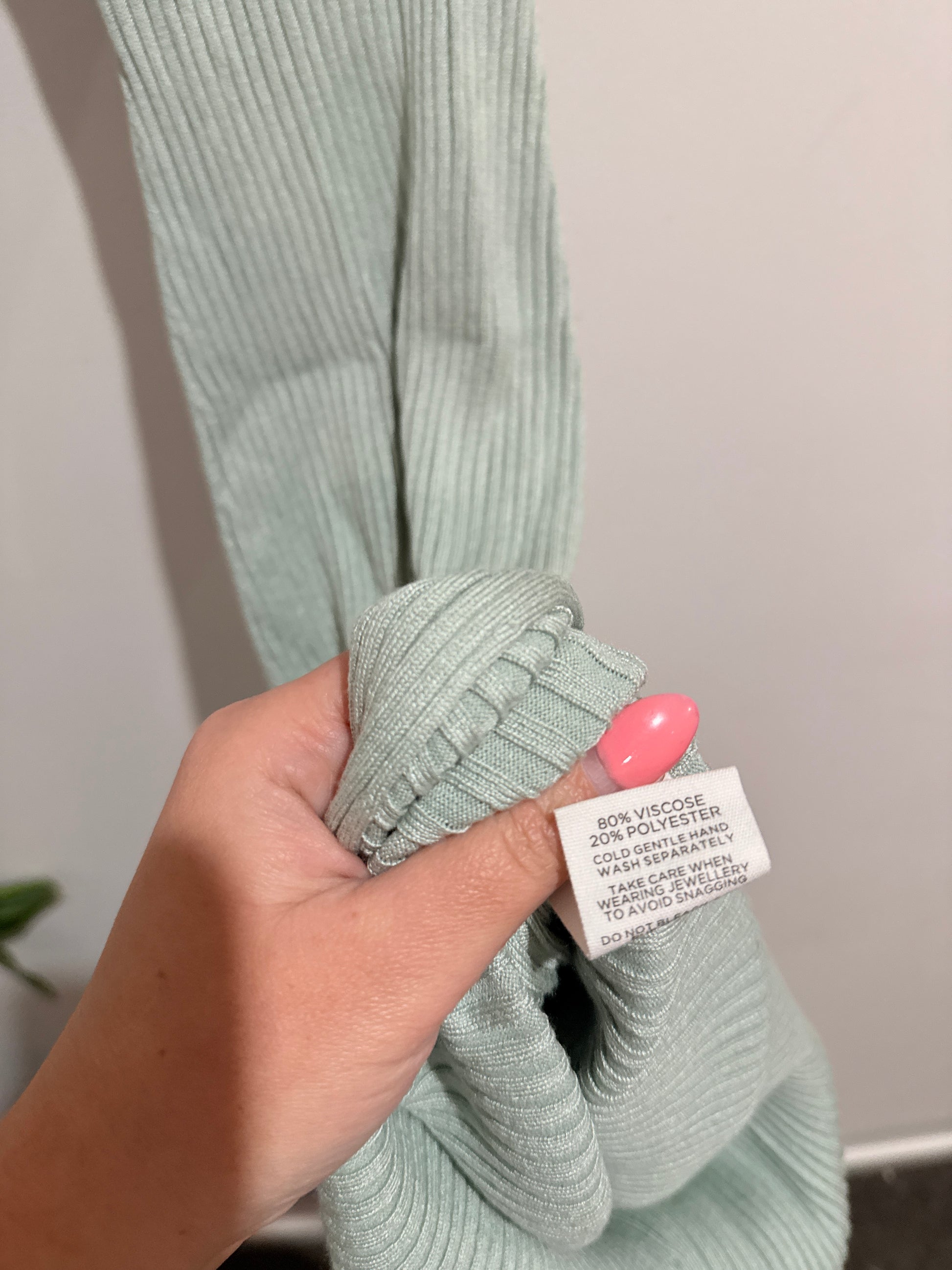 Glassons Ribbed Knit Midi Dress Size XS