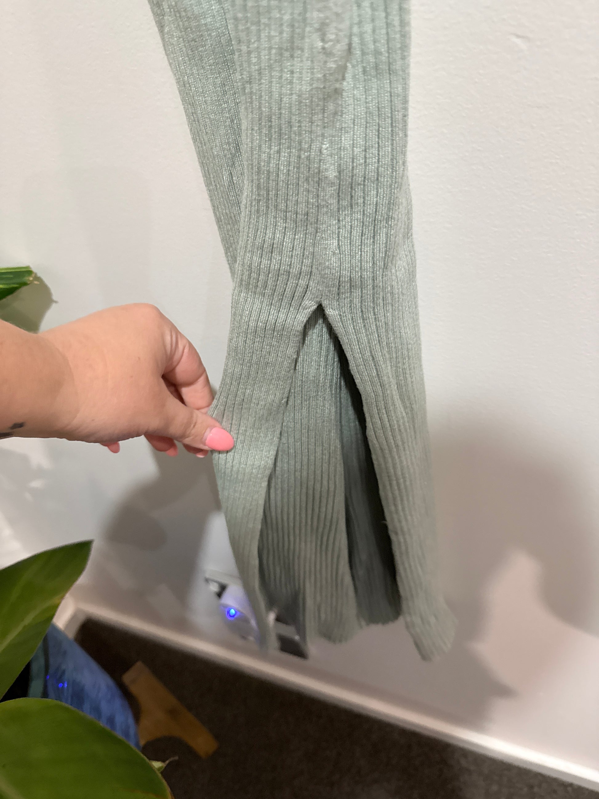 Glassons Ribbed Knit Midi Dress Size XS