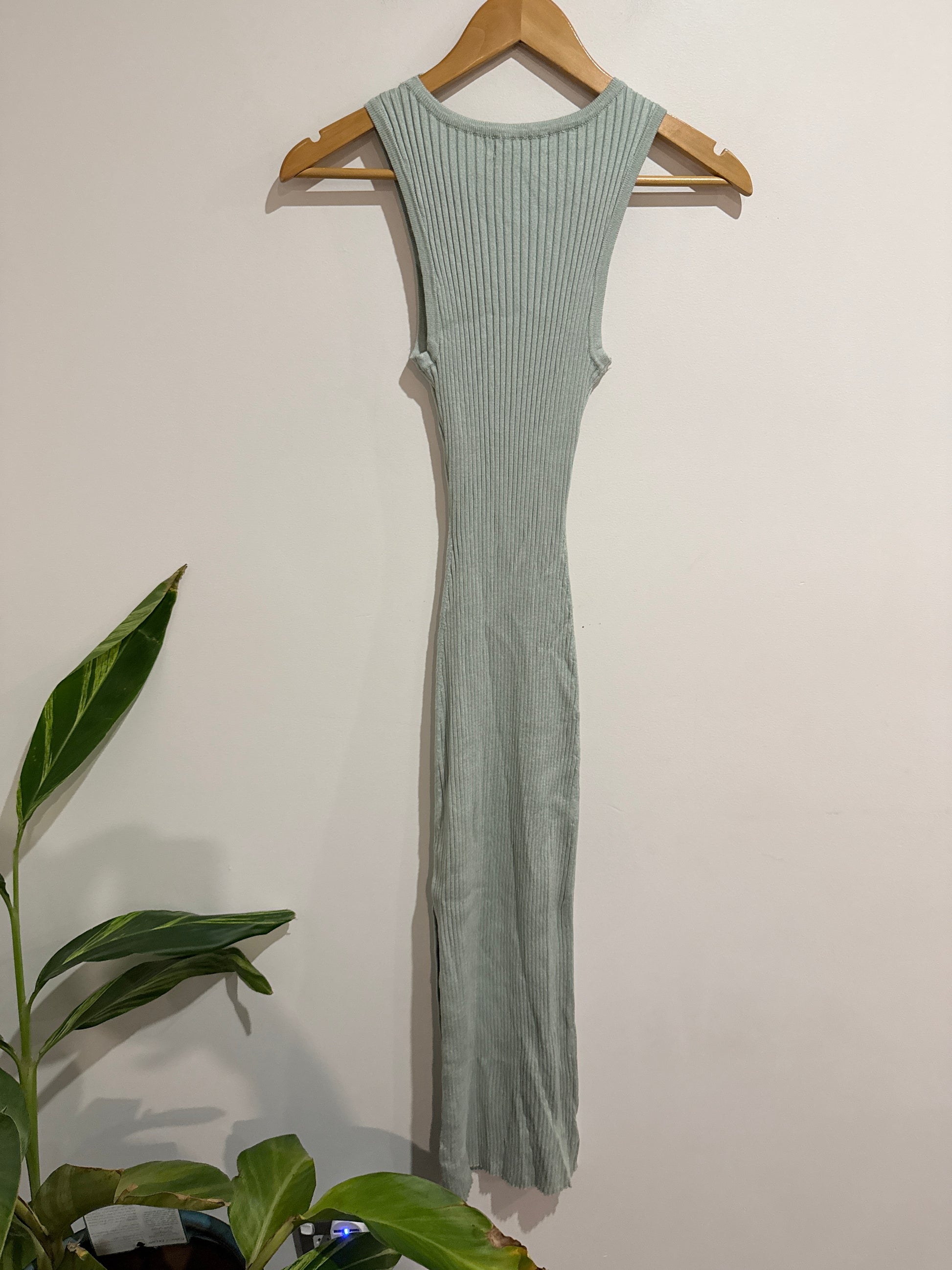 Glassons Ribbed Knit Midi Dress Size XS