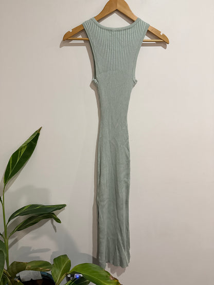 Glassons Ribbed Knit Midi Dress Size XS