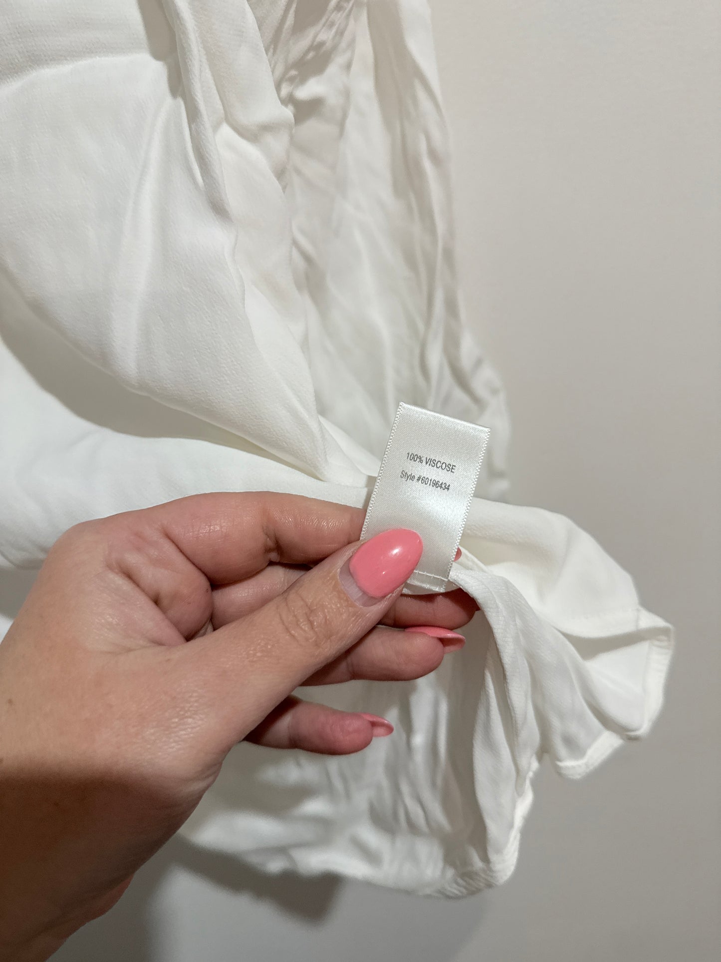 Witchery Linen Long-sleeve Shirt Size 8