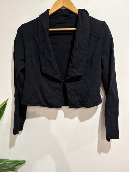 Metalicus Cropped Blazer Jacket Size U/Arm to U/Arm 44cm
