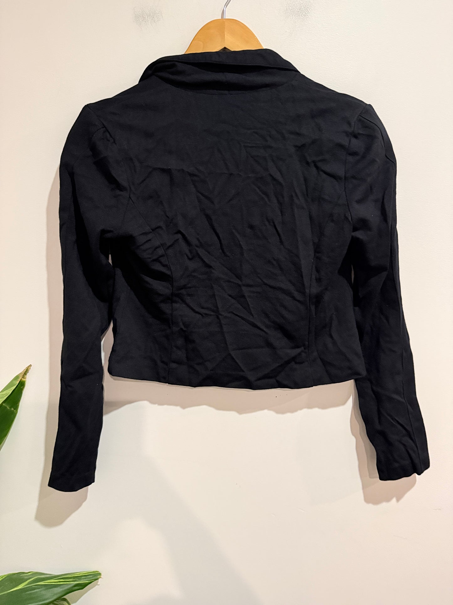 Metalicus Cropped Blazer Jacket Size U/Arm to U/Arm 44cm