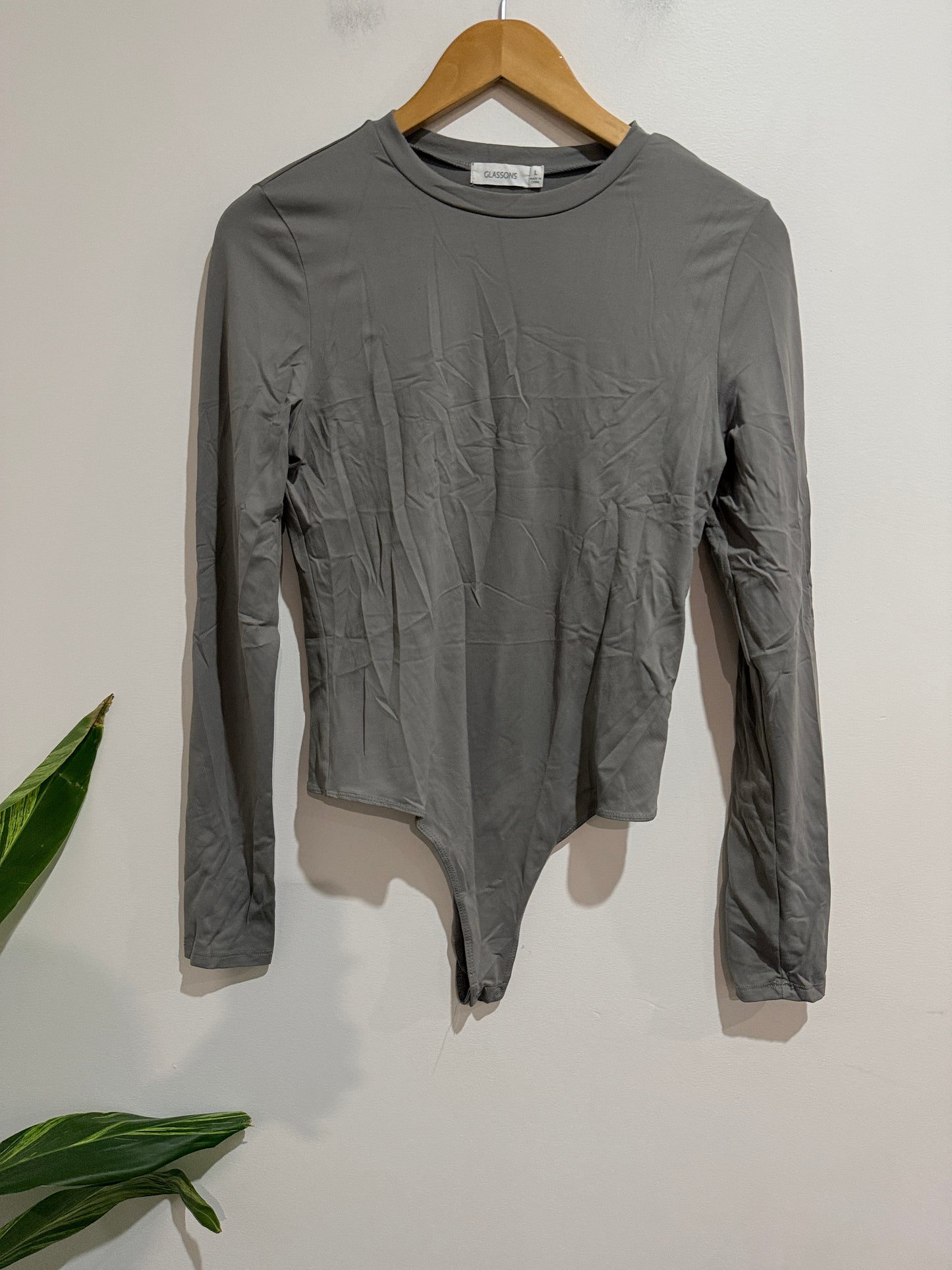 Glassons Crewneck Bodysuit Size L