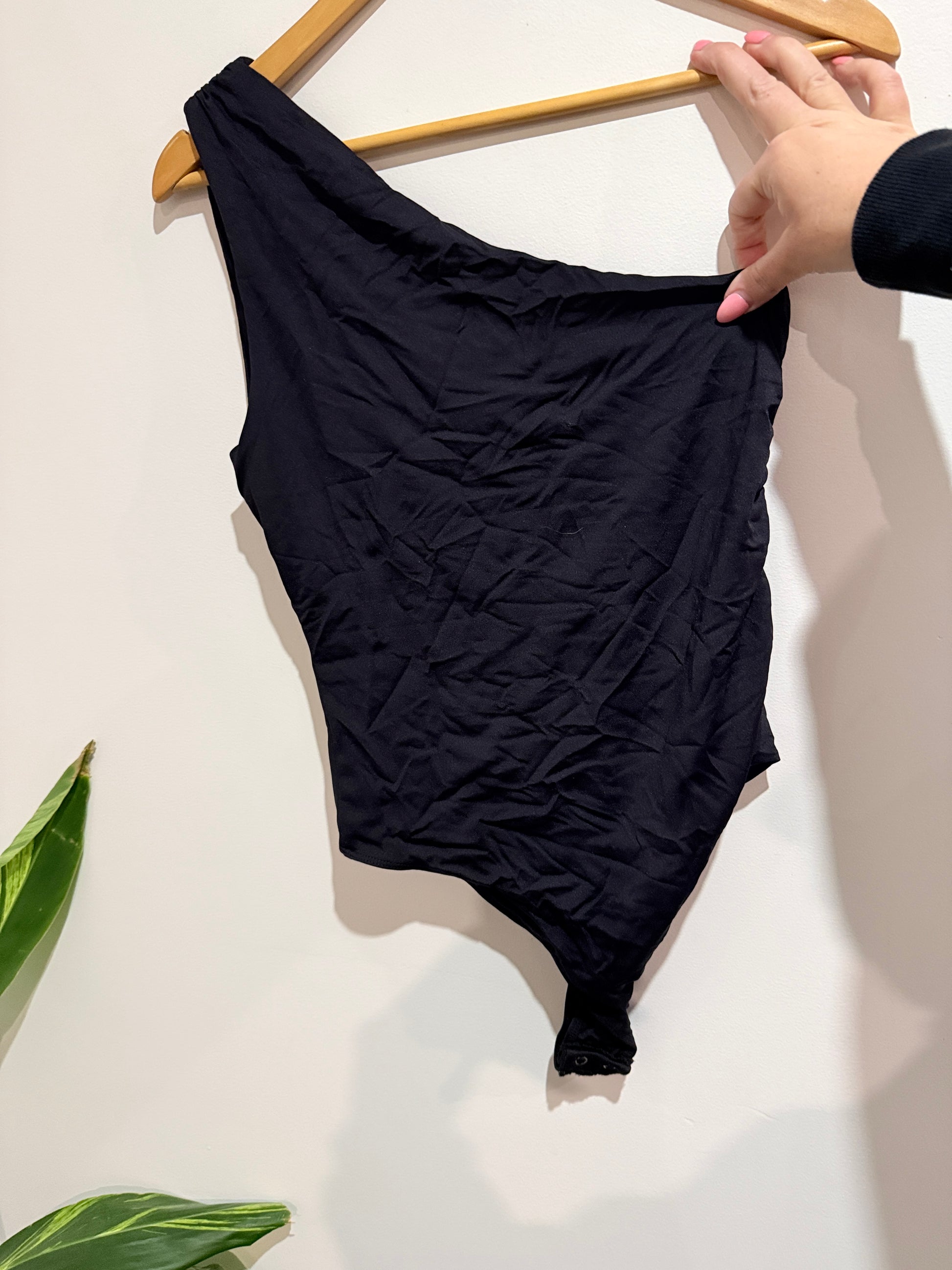 Glassons One-shoulder Bodysuit Size L