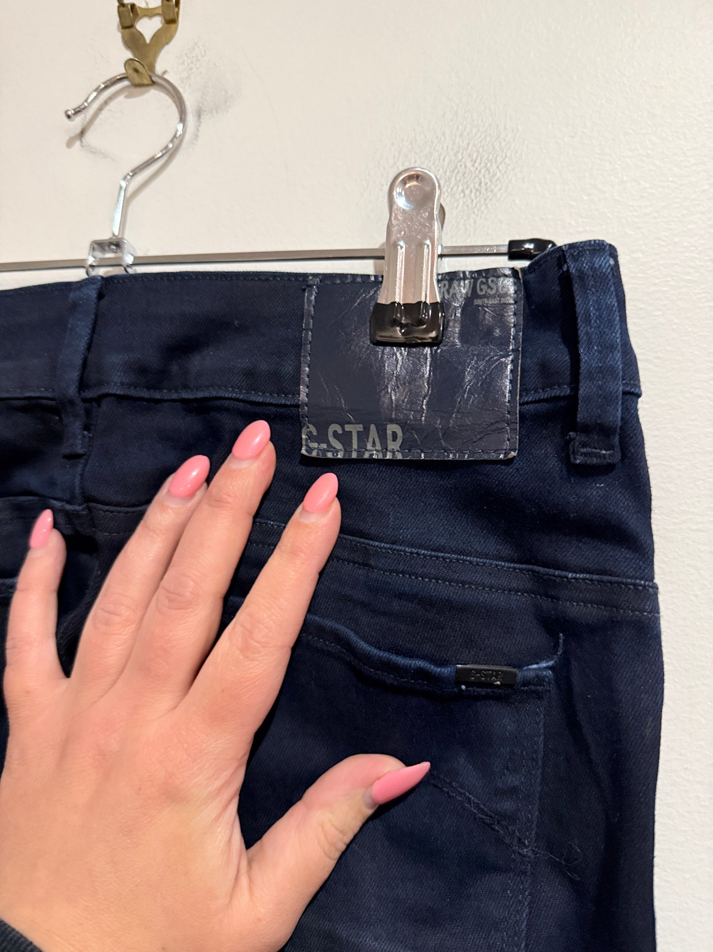 G Raw Skinny Denim Jeans Size 29