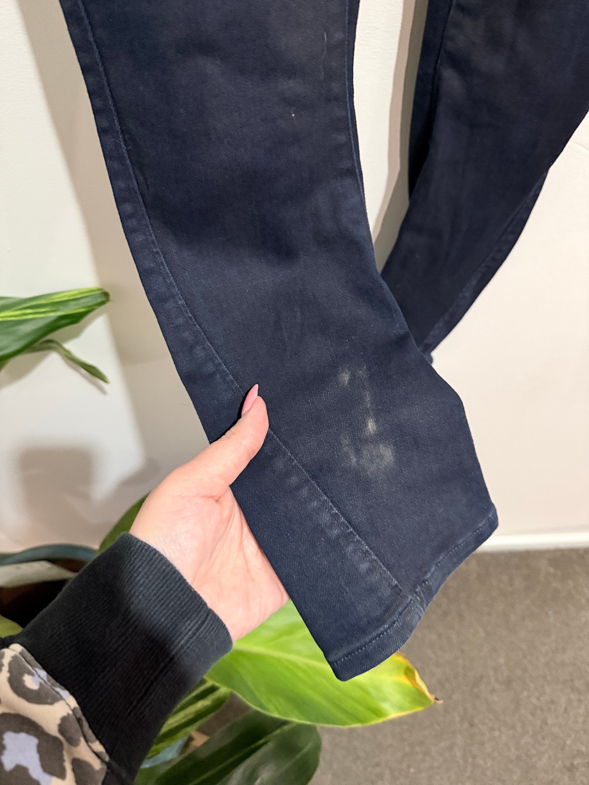 G Raw Skinny Denim Jeans Size 29