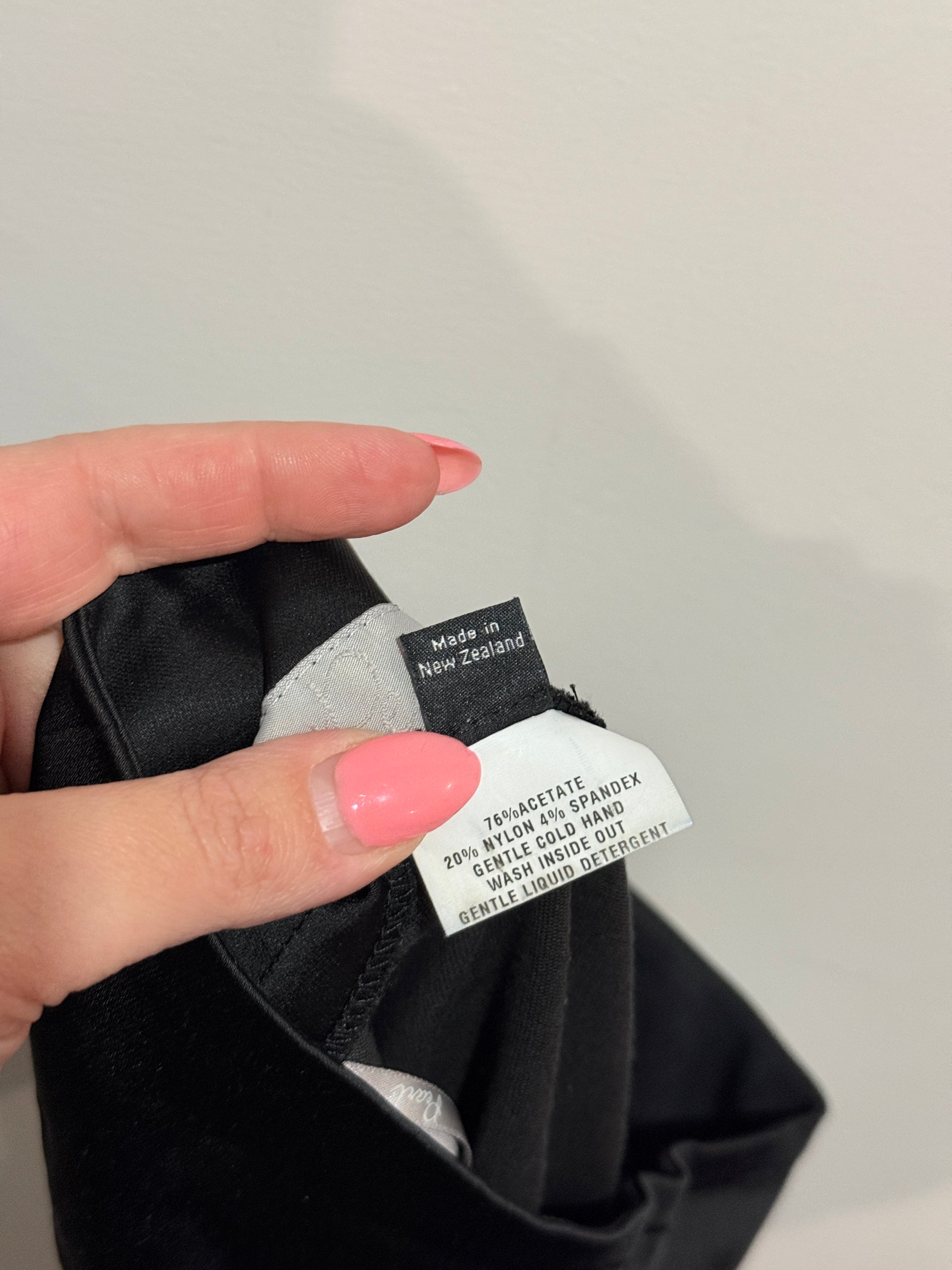 Pearl (NZ Made) Satin Leggings Size 6