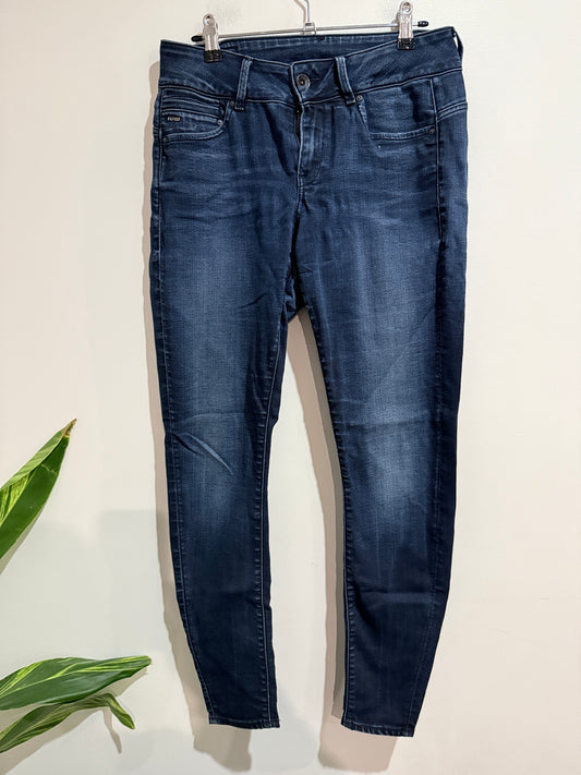 G Raw Skinny Jeans Size Waist 80cm