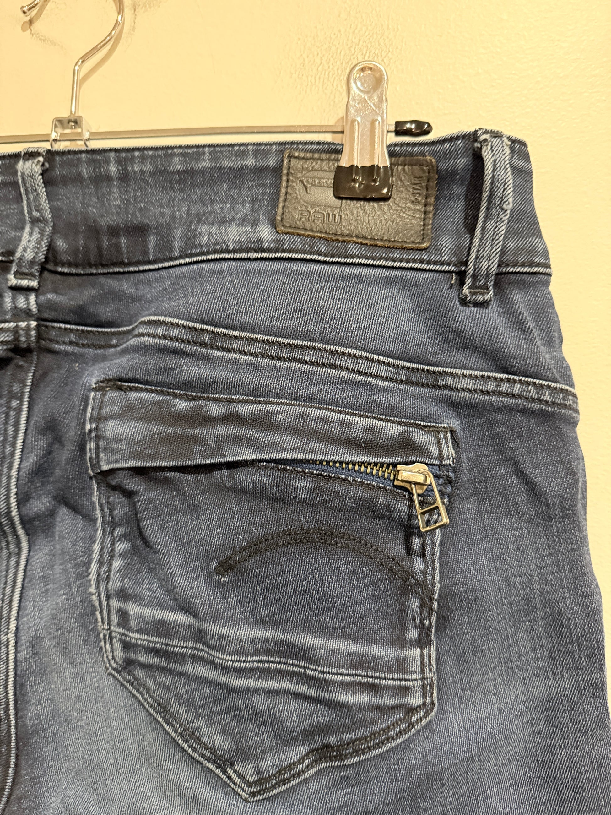 G Raw Skinny Jeans Size Waist 80cm
