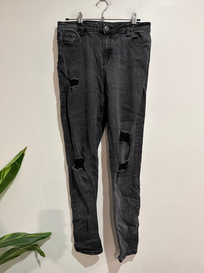 Glassons Distressed Skinny Jeans Size Waist 76cm