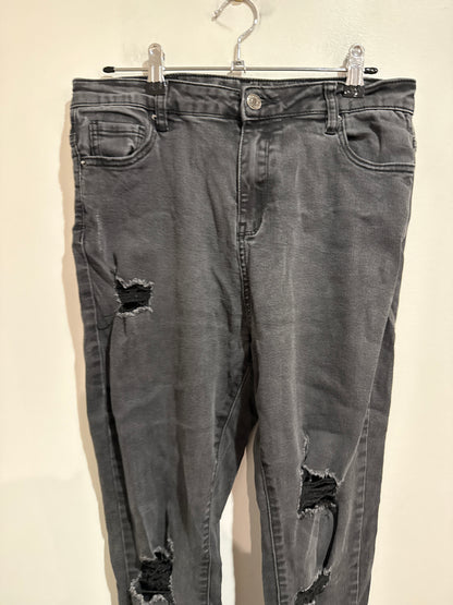 Glassons Distressed Skinny Jeans Size Waist 76cm