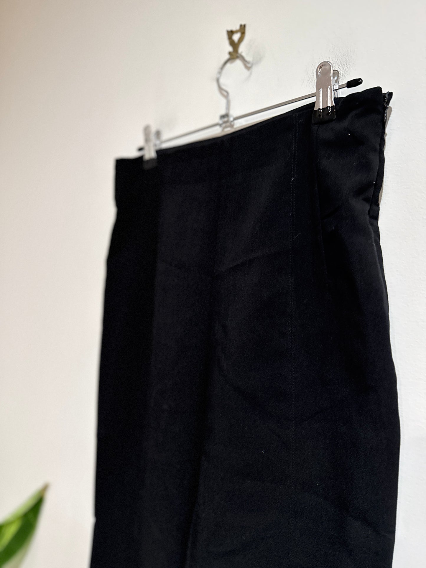Zara Basic Wide-leg Trousers Size M