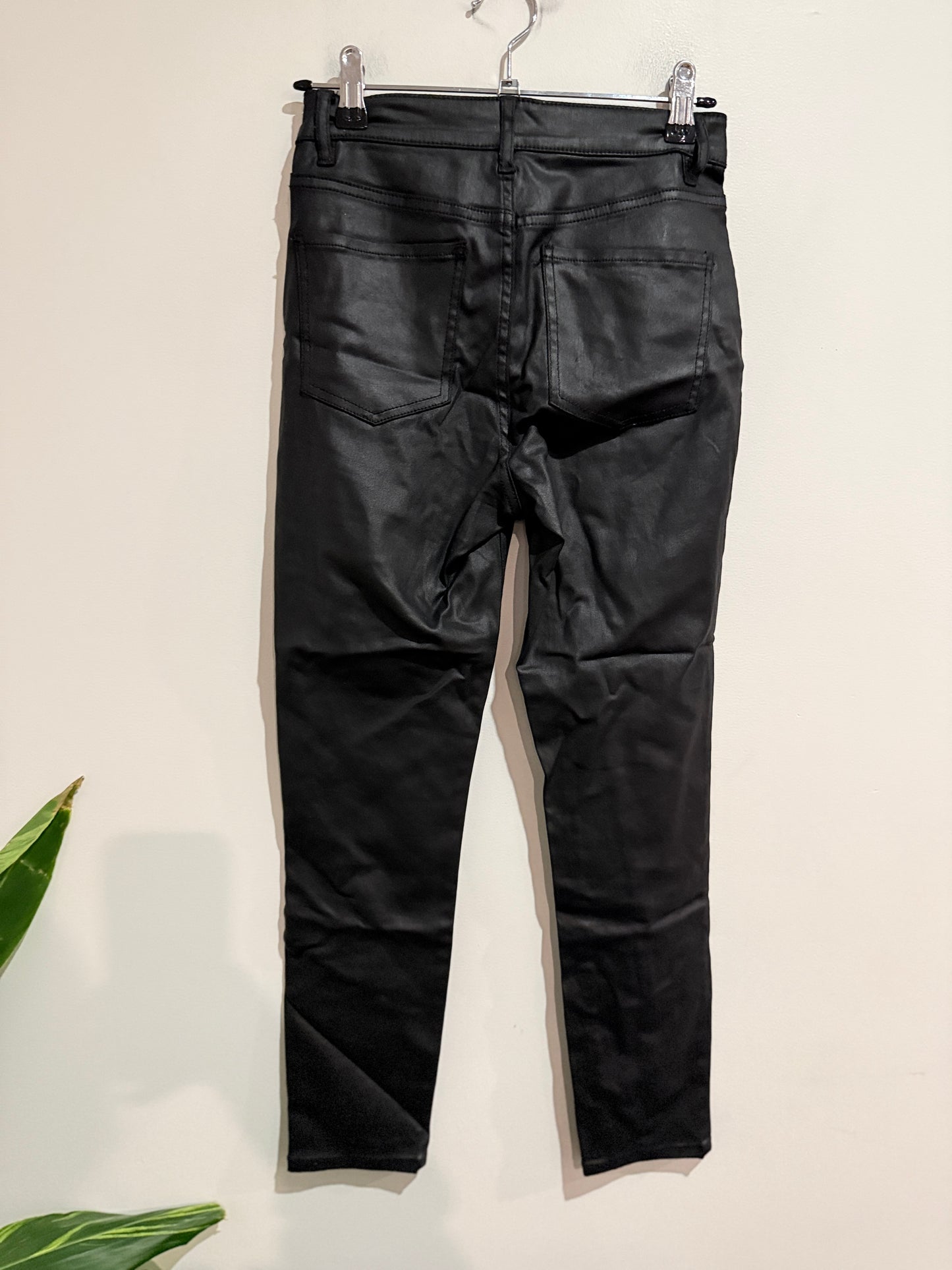 Witchery Coated Skinny Jeans Size 4