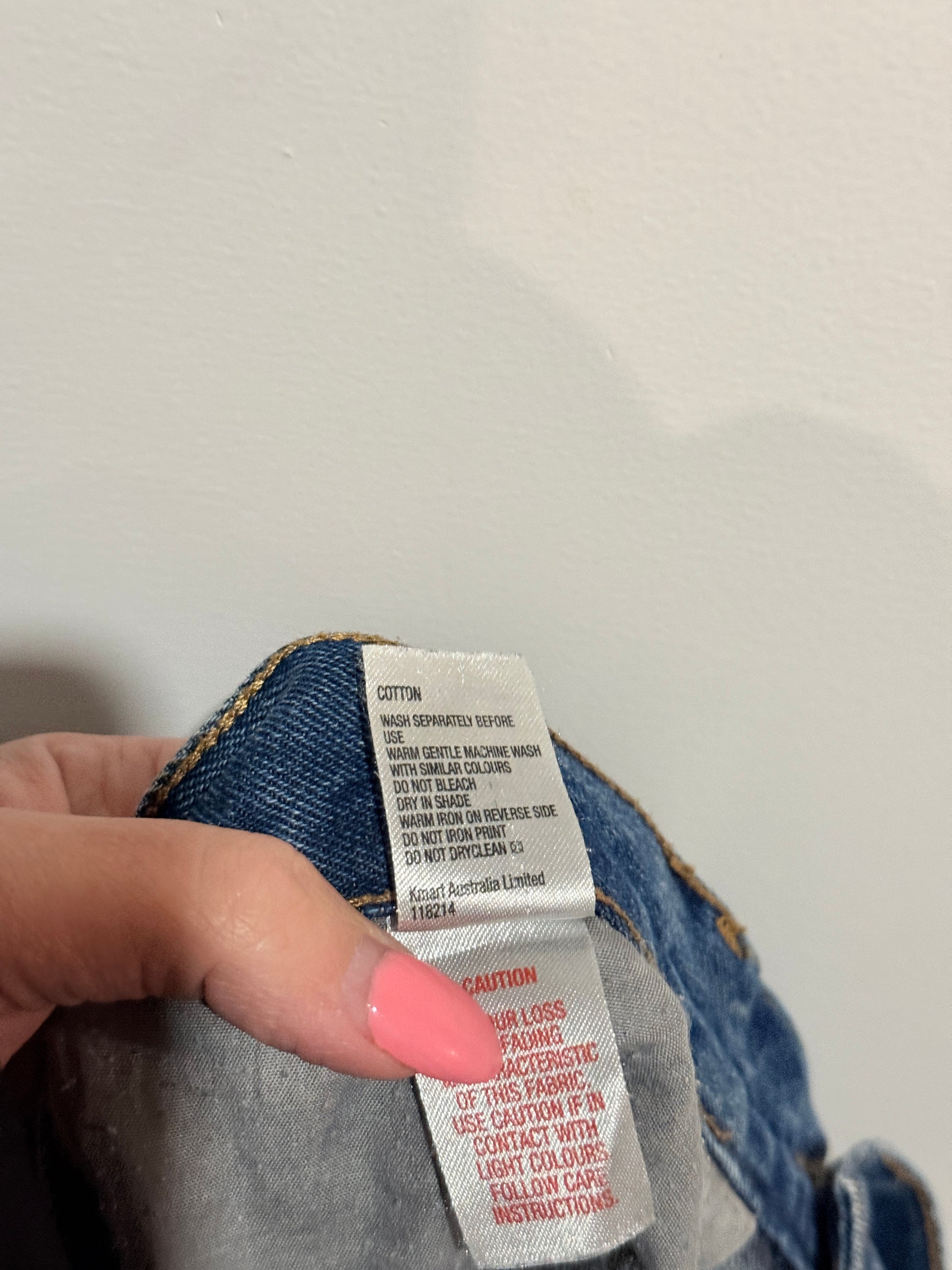 Brand Unknown Relaxed-fit Blue Jeans Size Waist 92cm/ 36"
