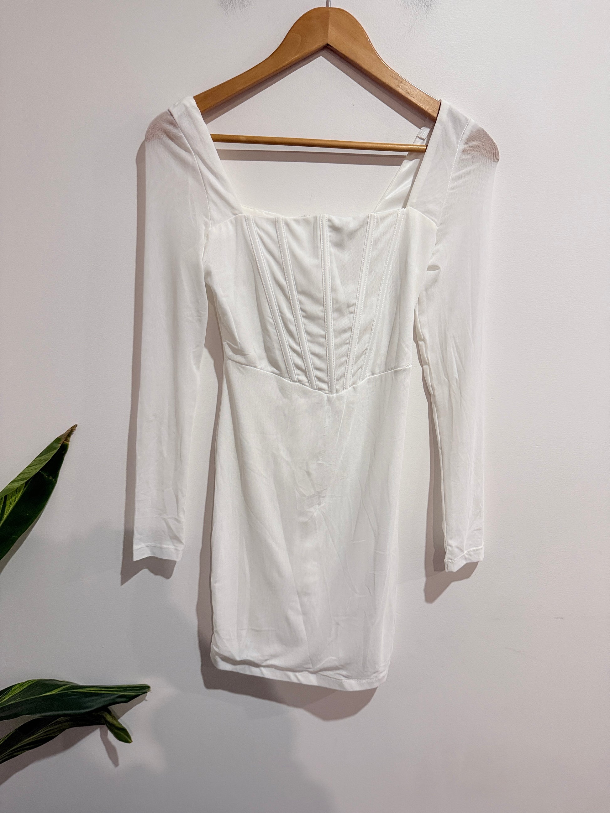 Mirrou Corset Mini Dress Size S