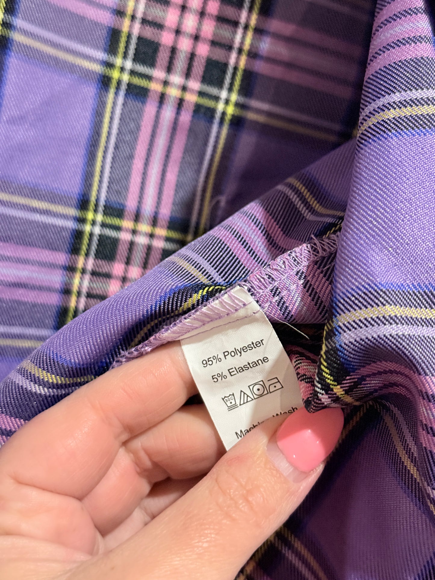 Shein Plaid Blazer Size L