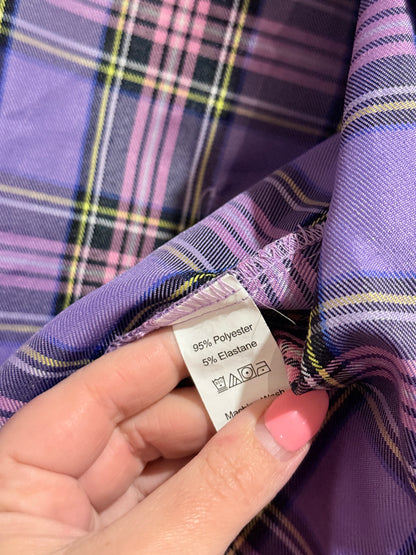 Shein Plaid Blazer Size L