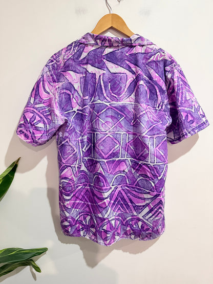 Shayona Patterned Camp Shirt Size 48 | U/Arm to U/Arm 60cm